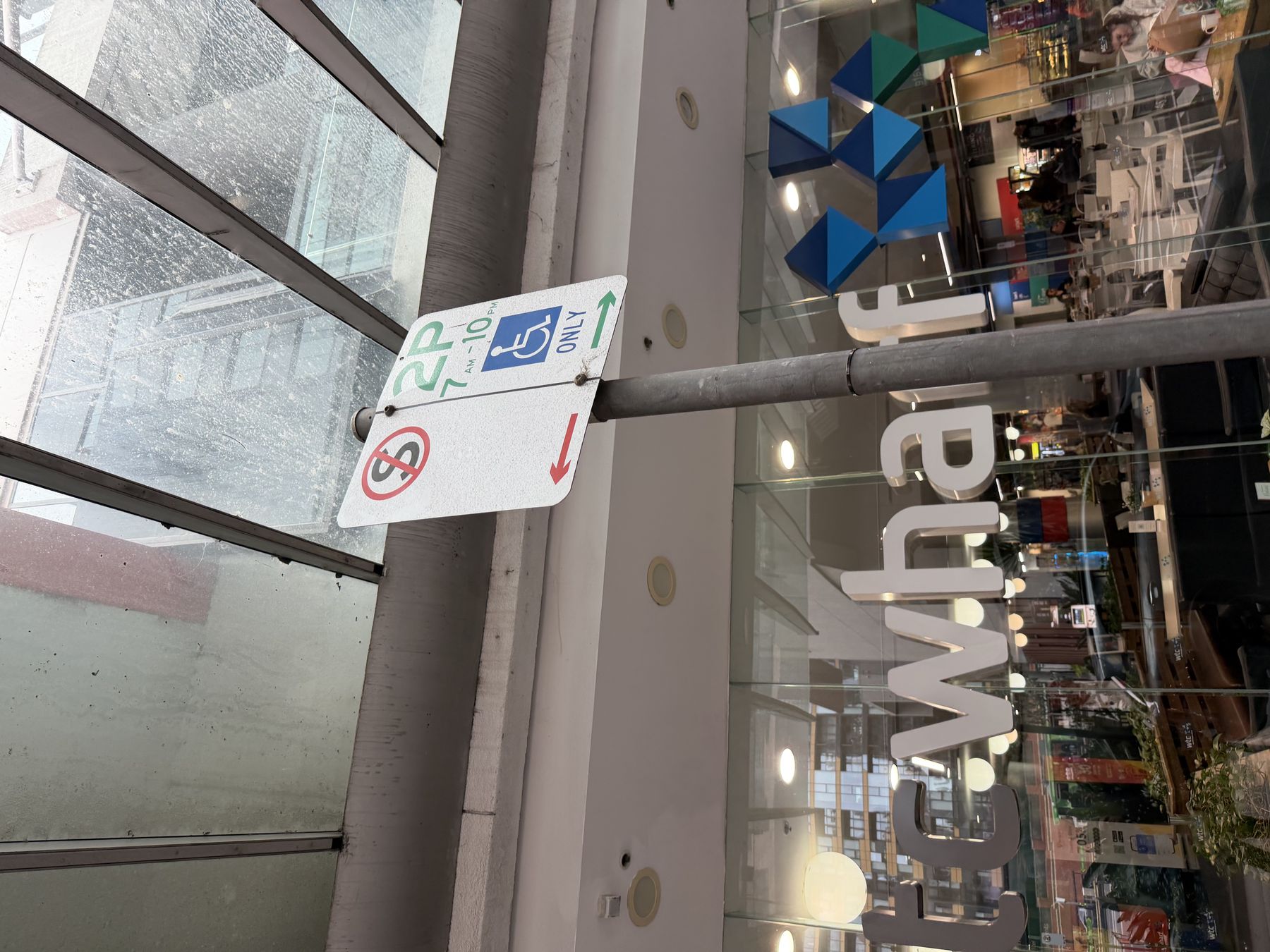Accessible parking available at a BNA Worldwide testing centre